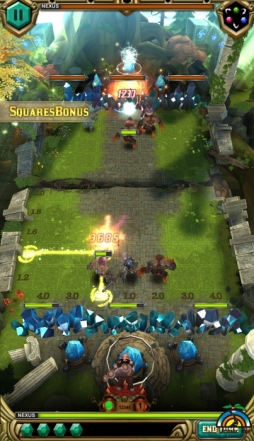 画像ギャラリー No.005のサムネイル画像 / スマホ向けストラテジー「Heroes’ Warfare(仮称)」が2016年内にリリース予定。戦術を考えてユニットを配置し敵陣の城壁とコアを破壊せよ