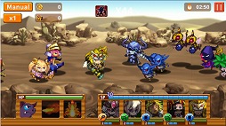 画像ギャラリー No.002のサムネイル画像 / タワーディフェンス系アプリ「タイニーサマナー」,iOS/Android版が7月に配信予定