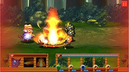 画像ギャラリー No.005のサムネイル画像 / タワーディフェンス系アプリ「タイニーサマナー」,iOS/Android版が7月に配信予定