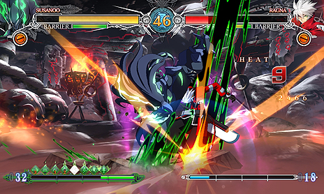 画像ギャラリー No.016のサムネイル画像 / コンシューマ機版「BLAZBLUE CENTRALFICTION」,ストーリーモードクリアなどで解放されるプレイアブルキャラ「スサノオ」の情報が公開
