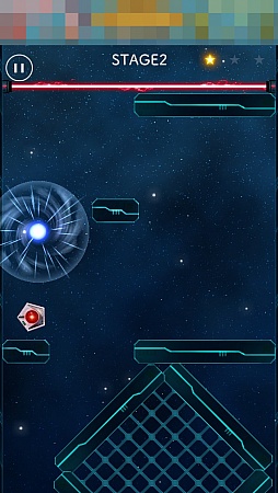 画像ギャラリー No.004のサムネイル画像 / ドロイドの願いは人との再会。スマホ向けアクションゲーム「重力トンネル」を紹介する「(ほぼ)日刊スマホゲーム通信」第1119回