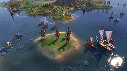 画像ギャラリー No.004のサムネイル画像 / 「シヴィライゼーション VI」最新拡張「嵐の訪れ」で,伝説的な航海者クペがマオリ文明のリーダーに