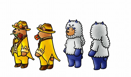 画像ギャラリー No.003のサムネイル画像 / 「くまぱら」，“エリートバナナ バナ夫”とのコラボを開催