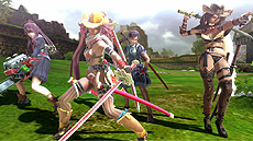 画像ギャラリー No.005のサムネイル画像 / PC版「お姉チャンバラZ2 〜カオス〜」の配信がSteamで本日スタート。配信開始から7日間は本編と追加コス＆髪型DLCがお得に買える
