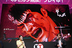 画像ギャラリー No.009のサムネイル画像 / ［TGS 2016］全身に返り血を浴び，「不死のゾッド」が大暴れ！ 「ベルセルク無双 紹介ステージ」レポート