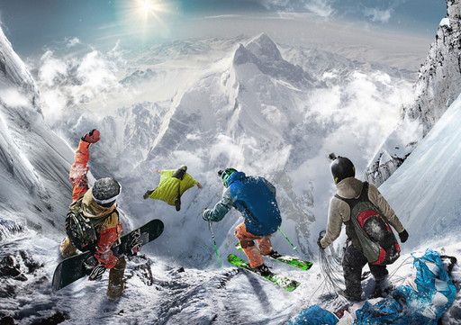 画像ギャラリー No.001のサムネイル画像 / オープンワールド型の雪山スポーツゲーム「STEEP」，日本国内での発売が決定。トレイラーの公開も