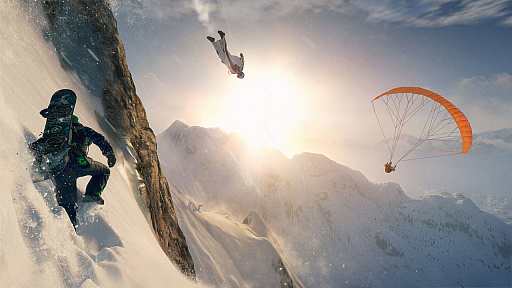 画像ギャラリー No.004のサムネイル画像 / 冬のエクストリームスポーツを堪能できる,「STEEP」の最新トレイラー2本同時に公開
