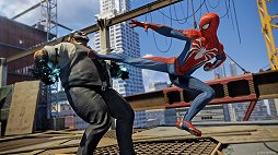 画像ギャラリー No.003のサムネイル画像 / 「Marvel’s Spider-Man」,ヘリコプターとの空中チェイスシーンを収録したゲームプレイトレイラーが公開