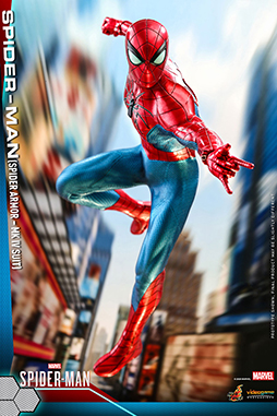 画像ギャラリー No.001のサムネイル画像 / 「Marvel’s Spider-Man」,スパイダー・アーマーMK IVスーツを着用したスパイダーマンの1/6スケールフィギュアが発売決定