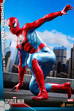 画像ギャラリー No.002のサムネイル画像 / 「Marvel’s Spider-Man」,スパイダー・アーマーMK IVスーツを着用したスパイダーマンの1/6スケールフィギュアが発売決定