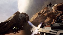 画像ギャラリー No.020のサムネイル画像 / 銃型デバイスで遊べるシューター「Farpoint」と,皆でワイワイ楽しめる「Starblood Arena」。SIEのPS VR用新作2タイトルを体験してきた