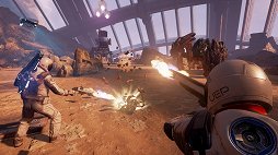 画像ギャラリー No.026のサムネイル画像 / 銃型デバイスで遊べるシューター「Farpoint」と,皆でワイワイ楽しめる「Starblood Arena」。SIEのPS VR用新作2タイトルを体験してきた