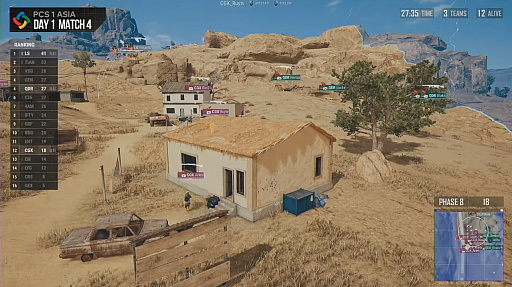 画像ギャラリー No.005のサムネイル画像 / 「PUBG CONTINENTAL SERIES 1 ASIA」レポート。優勝は中国チームのInfantry，国際大会に初出場のELEMENT.36が頭角を現す