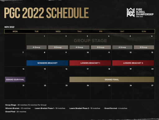 画像ギャラリー No.001のサムネイル画像 / 「PUBG」王者を決める国際大会“PGC2022”はドバイで開催。期間は11月1日から11月20日まで