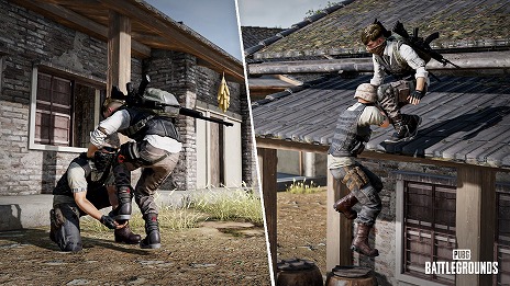 画像ギャラリー No.004のサムネイル画像 / 「PUBG: BATTLEGROUNDS」，高い加速力を誇る電気自動車「Pico Bus」を実装。連携して高所に登る新アクション「協力パルクール」も登場