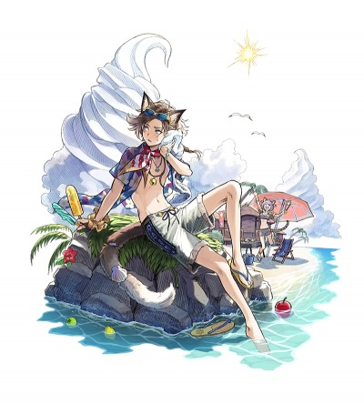画像ギャラリー No.012のサムネイル画像 / 「グランマルシェの迷宮」，新イベント「みんなで大ハシャぎ！波風の浜辺」を開催