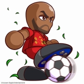 画像ギャラリー No.006のサムネイル画像 / 「実況パワフルサッカー」にアザール,ルカクなどベルギー代表の6選手が登場