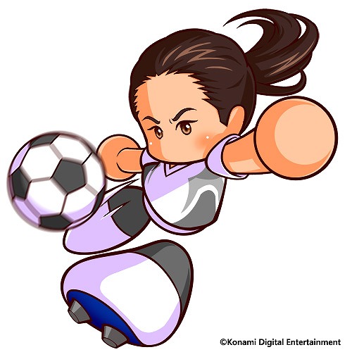 画像ギャラリー No.002のサムネイル画像 / 「実況パワフルサッカー」，女子サッカー界のレジェンド澤 穂希選手がイベキャラとして登場