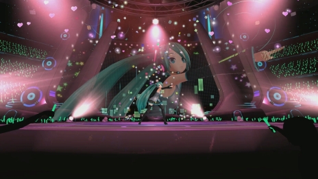 画像ギャラリー No.012のサムネイル画像 / 「初音ミク VRフューチャーライブ」は“1st Stage”。第2弾,第3弾の配信や,ミクと二人きりの特別な時間も過ごせるゲーム本編などの情報が公開