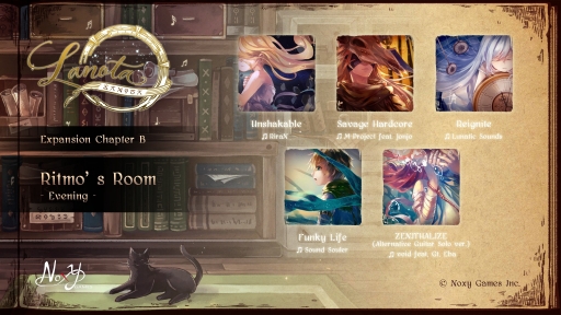 画像ギャラリー No.003のサムネイル画像 / 「Lanota」がバージョン1.2アップデートを実施。新たなサイドストーリーとコンテンツを追加