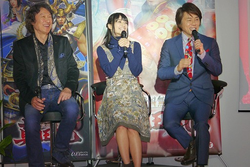 画像ギャラリー No.016のサムネイル画像 / 「戦国無双 〜真田丸〜」は，真田幸村の生涯を描く新たな戦国無双に。草尾 毅さんと高野麻里佳さんの生アフレコも行われた完成発表会レポート