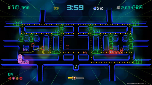 画像ギャラリー No.005のサムネイル画像 / 「PAC-MAN CHAMPIONSHIP EDITION 2」プレイレポート。ボスキャラの登場で，より派手に，ますますストイックになってパックマンが帰ってきた