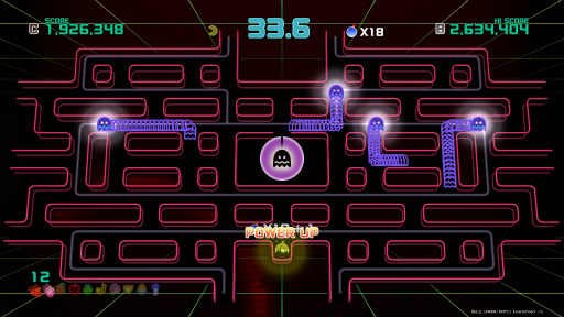 画像ギャラリー No.012のサムネイル画像 / 「PAC-MAN CHAMPIONSHIP EDITION 2」プレイレポート。ボスキャラの登場で，より派手に，ますますストイックになってパックマンが帰ってきた