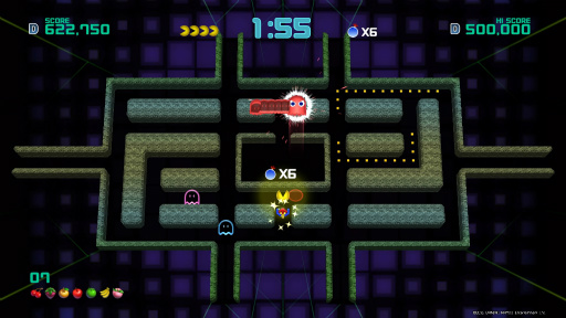 画像ギャラリー No.014のサムネイル画像 / 「PAC-MAN CHAMPIONSHIP EDITION 2」プレイレポート。ボスキャラの登場で，より派手に，ますますストイックになってパックマンが帰ってきた