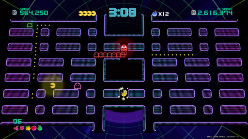 画像ギャラリー No.015のサムネイル画像 / 「PAC-MAN CHAMPIONSHIP EDITION 2」プレイレポート。ボスキャラの登場で，より派手に，ますますストイックになってパックマンが帰ってきた