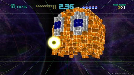 画像ギャラリー No.023のサムネイル画像 / 「PAC-MAN CHAMPIONSHIP EDITION 2」プレイレポート。ボスキャラの登場で，より派手に，ますますストイックになってパックマンが帰ってきた