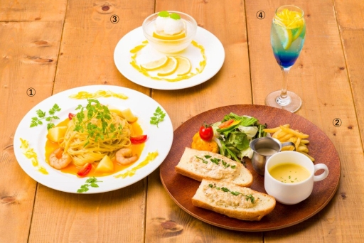 画像ギャラリー No.001のサムネイル画像 / カプコンカフェ池袋店で開催の「囚われのパルマ」シリーズ3周年記念コラボカフェ，メニューの一部が公開