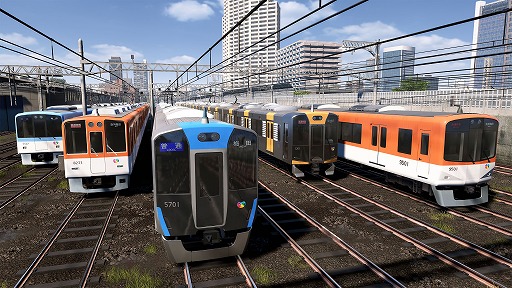 画像ギャラリー No.003のサムネイル画像 / 「電車でGO！！」初の私鉄沿線「阪神電車」を追加する大型アップデートを2月下旬に実施