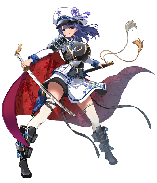 画像ギャラリー No.001のサムネイル画像 / 「戦国の神刃姫X」，新キャラクター「明智光秀」が登場。1周年記念キャンぺーンも