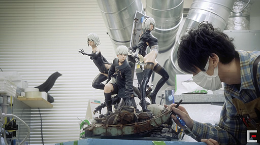 画像ギャラリー No.004のサムネイル画像 / 大ボリュームの「NieR:Automata」フィギュアが発表。スクエニ×プライム1スタジオによる「SQUARE ENIX MASTERLINE」の第1弾