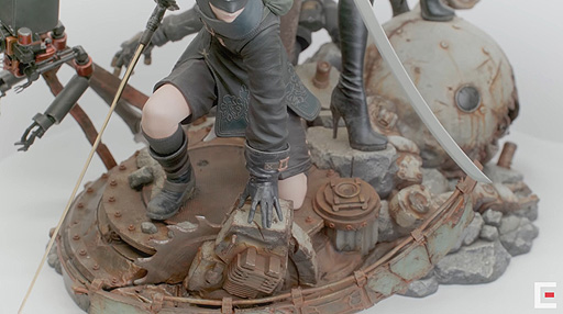 画像ギャラリー No.006のサムネイル画像 / 大ボリュームの「NieR:Automata」フィギュアが発表。スクエニ×プライム1スタジオによる「SQUARE ENIX MASTERLINE」の第1弾