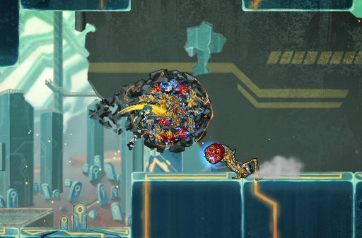 画像ギャラリー No.009のサムネイル画像 / ゲームフリークではやりたい事ができる! 「GIGA WRECKER」の開発メンバーがギアプロジェクトでのSteam挑戦を振り返る