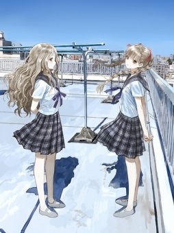 画像ギャラリー No.001のサムネイル画像 / 「BLUE REFLECTION」世界観やメインストーリー,日常(学園生活)と非日常(異世界),“原種”との戦いで進行するゲームシステムの情報が公開
