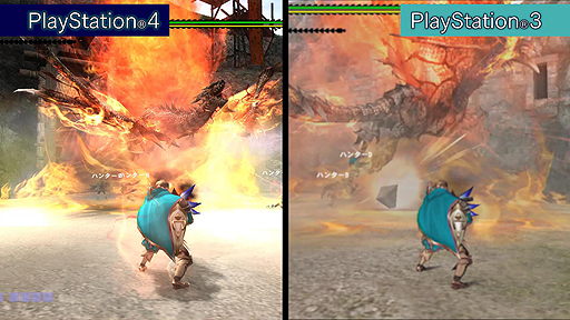 画像ギャラリー No.002のサムネイル画像 / 「MHF-Z」,PS4版とPS3版のグラフィックスを比較する最新動画が公開に