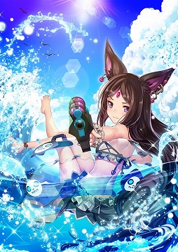画像ギャラリー No.003のサムネイル画像 / 「アルテイルクロニクル」，人気キャラクターが水着姿で登場する「ゴッドクロニクルガチャ」が開催