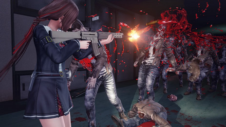 画像ギャラリー No.023のサムネイル画像 / ゾンビの狙いは衣服だった？ D3PのPS4用ソフト「スクールガールゾンビハンター」のゲーム概要が明らかに