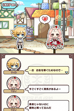 画像ギャラリー No.006のサムネイル画像 / 会社勤めの主人公が給料で冒険する「アイテム代は経費で落ちない」が配信開始
