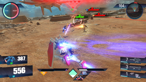 画像ギャラリー No.003のサムネイル画像 / PS4「GUNDAM VERSUS」クローズドαテストバージョンをプレイ。オンライン2on2バトルがさらに楽しく，奥深くなる新システムが明らかに