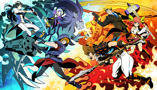 画像ギャラリー No.003のサムネイル画像 / ［TGS 2016］スクエニ，最大6人の3on3で戦うスマホ向け完全新作「フレイム×ブレイズ」を発表。2016年冬にオープンβサービスを実施予定