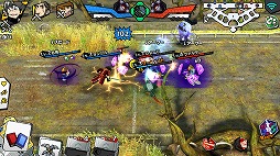 画像ギャラリー No.006のサムネイル画像 / 現在CBTも実施中の「フレイム×ブレイズ」がメディア対抗戦を開催。3on3のチーム戦をこなしつつ,巨大ボスの最終決戦を勝利に導こう