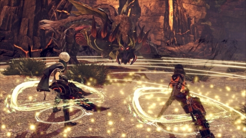 画像ギャラリー No.030のサムネイル画像 / 「GOD EATER 3」，関 智一さんが演じる少年「ユウゴ」，灰域種アラガミ，二刀流と薙刀に変形する神機「バイティングエッジ」の特徴を紹介