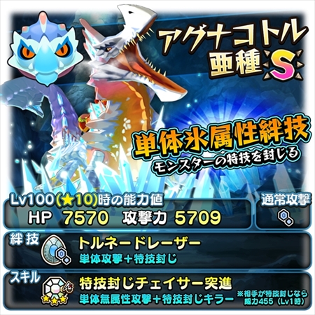 画像ギャラリー No.003のサムネイル画像 / 「オトモンドロップ」，ガチャにアグナコトル亜種が初登場