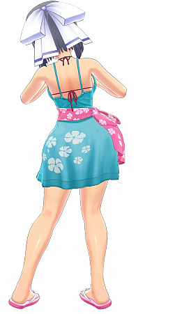 画像ギャラリー No.016のサムネイル画像 / 「閃乱カグラ PEACH BEACH SPLASH」,少女たちの濡れ透けが拝めるWebミニゲーム「爆乳バナナボート満ぱいチャレンジ!」が公開