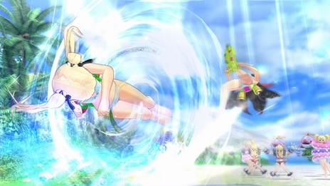 画像ギャラリー No.005のサムネイル画像 / 本日発売「閃乱カグラ PEACH BEACH SPLASH」に「DEAD OR ALIVE Xtreme 3」のマリー・ローズなど3人が参戦。3月30日に配信スタート