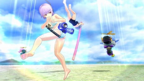 画像ギャラリー No.009のサムネイル画像 / 本日発売「閃乱カグラ PEACH BEACH SPLASH」に「DEAD OR ALIVE Xtreme 3」のマリー・ローズなど3人が参戦。3月30日に配信スタート