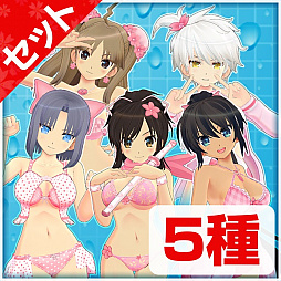 画像ギャラリー No.003のサムネイル画像 / 「閃乱カグラ PEACH BEACH SPLASH」，くねくねフィニッシュで使える危険（？）な新色「黄金」と「白」が登場するDLC第2弾が本日配信